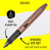 ONLINE Switch Plus Fountain Pen with Stylus Tip Rosegold