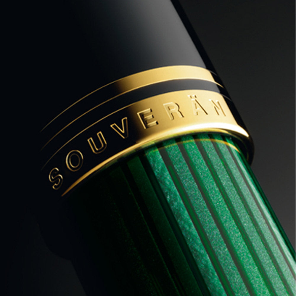 Pelikan Souveran M400 Fountain Pen Black / Green