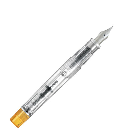 Pilot Prera Fountain Pen Transparent with Orange Trim