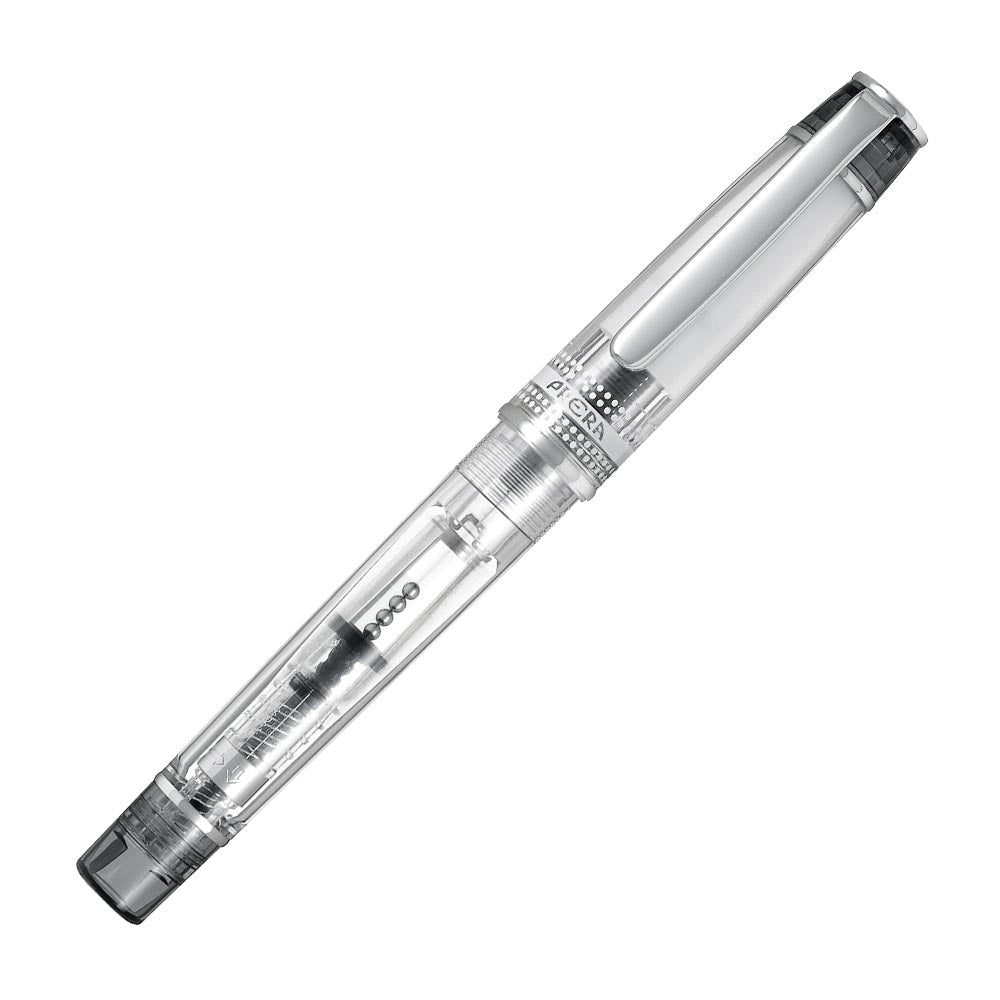Pilot Prera Fountain Pen Transparent with Black Trim