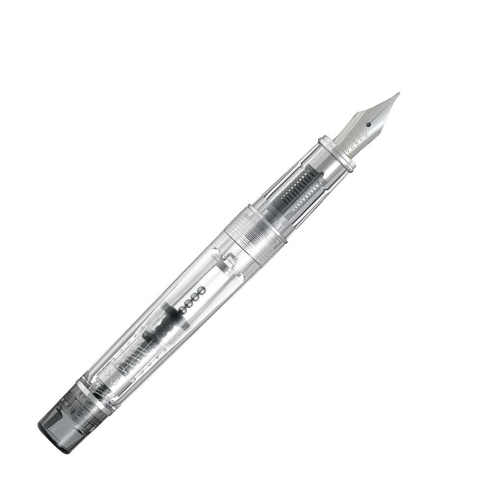 Pilot Prera Fountain Pen Transparent with Black Trim