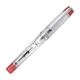 Pilot Prera Fountain Pen Transparent with Red Trim