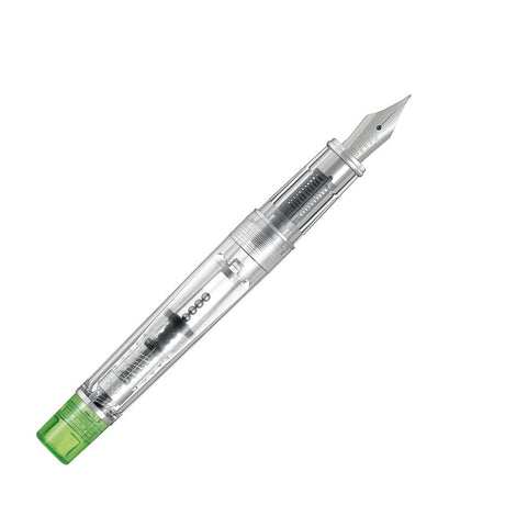 Pilot Prera Fountain Pen Transparent with Light Green Trim