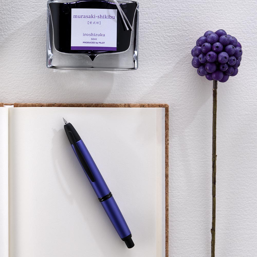 Pilot Capless Limited Edition Fountain Pen Stainless Purple
