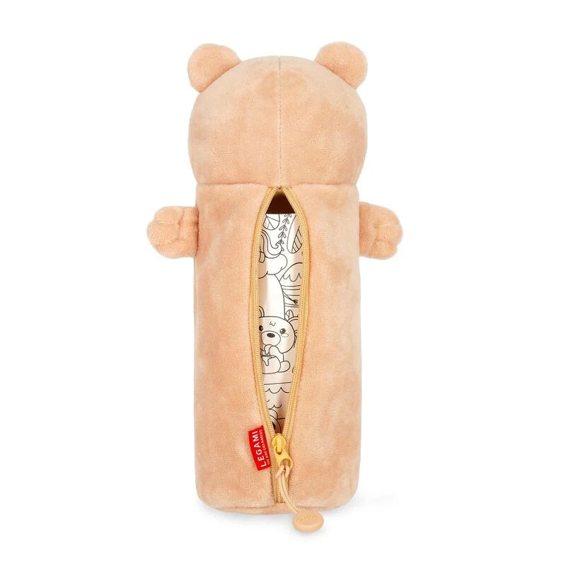 Legami Plush Pencil Case Teddy Bear