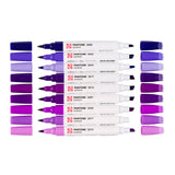 Talens Pantone Water Based Marker Set Of 9 Purple