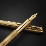 Parker Sonnet Fountain Pen Cisele Gold 18kt Nib