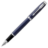Parker IM Fountain Pen Blue Lacquer with Chrome Trim