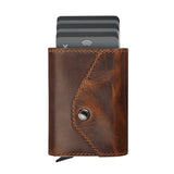 Pularys PORTER Saddle Leather RFID Wallet
