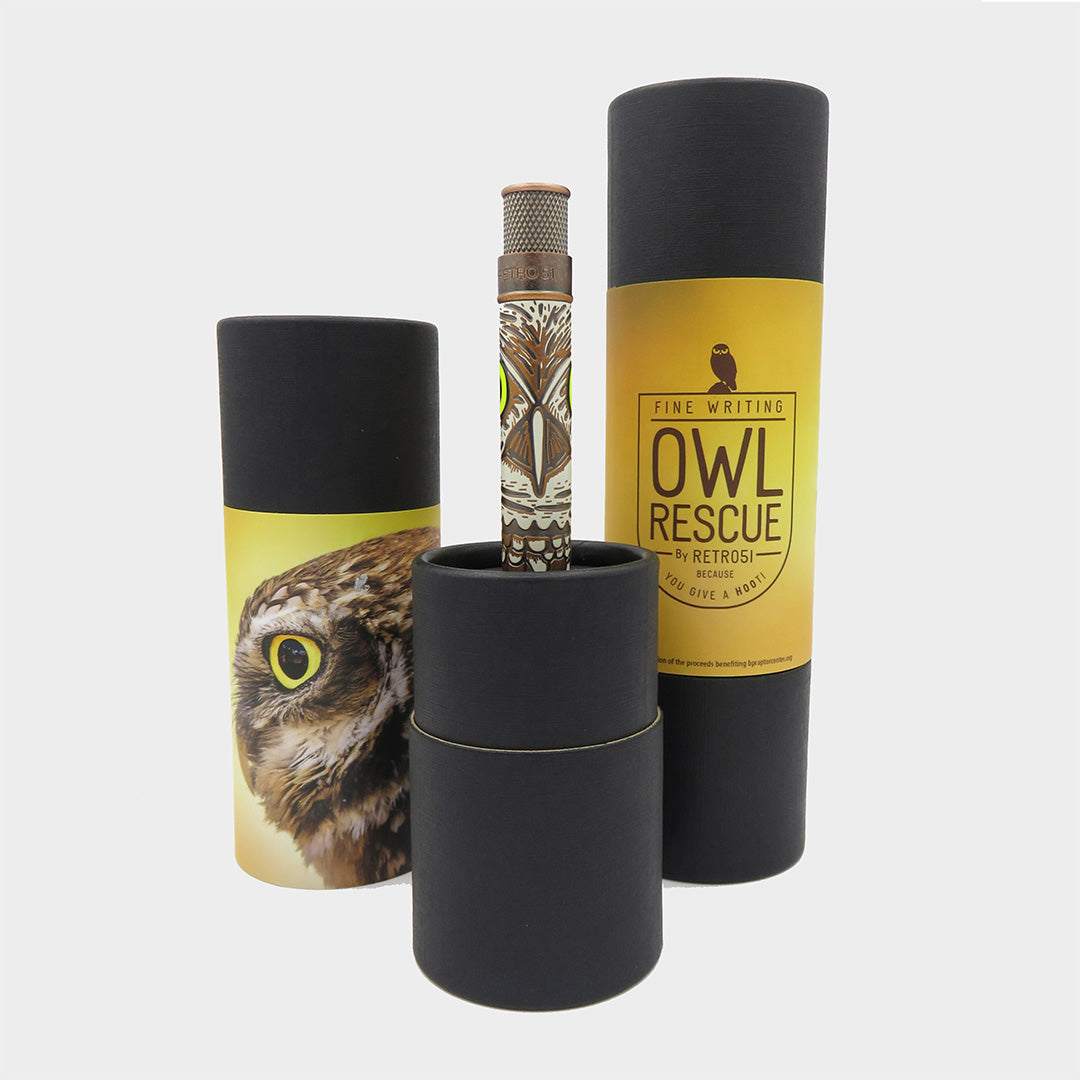 Retro 51 Tornado Ballpoint Pen Owl Rescue