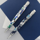 Retro 51 Metropolitan Iznik Garden Blue Flowers Mechanical Pencil