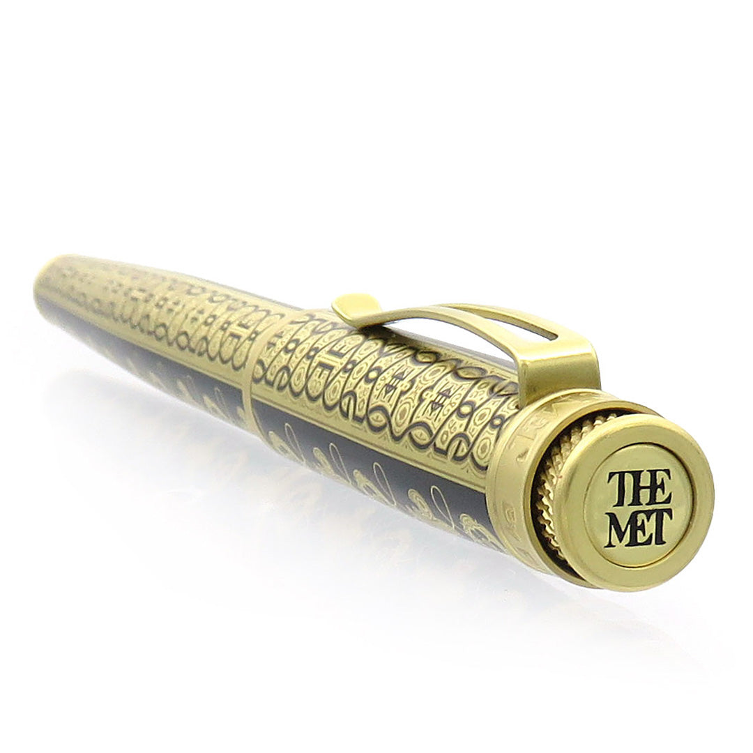 Retro 51 Metropolitan Tudor Armour Tornado Fountain Pen 1.5mm stub nib