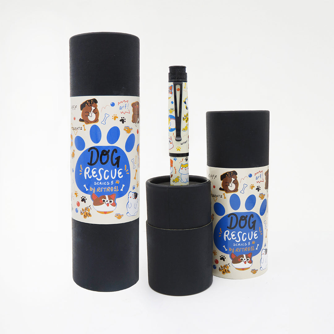 Retro 51 Tornado Fountain Pen Dog Rescue #5