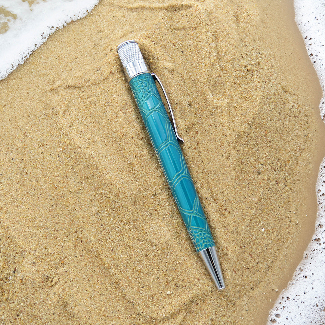 Retro 51 Tornado Rollerball Pen Sea Turtle Rescue