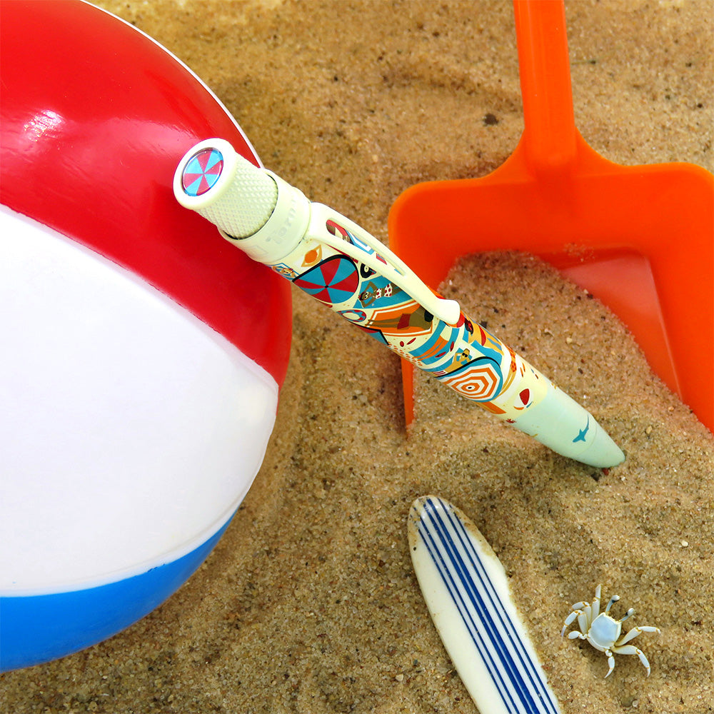 Retro 51 Tornado Popper Rollerball Pen Beachy Side Up Limited Edition