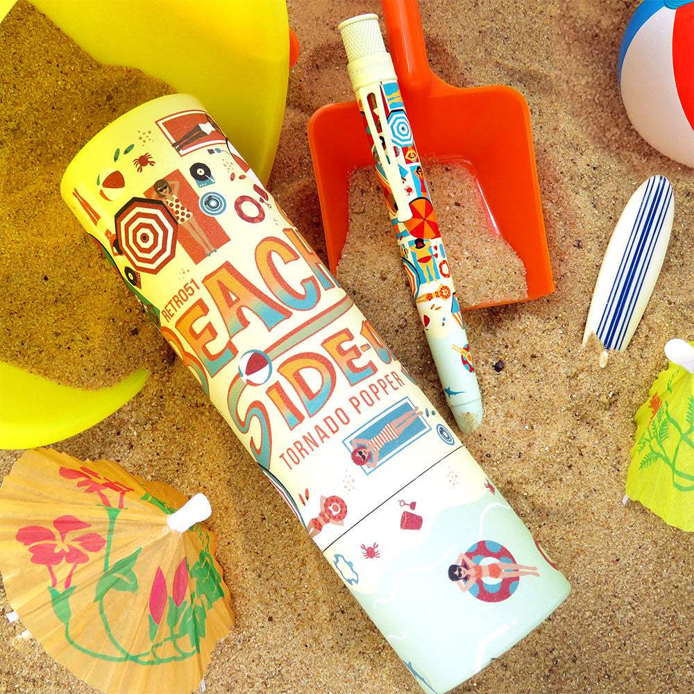 Retro 51 Tornado Popper Rollerball Pen Beachy Side Up Limited Edition