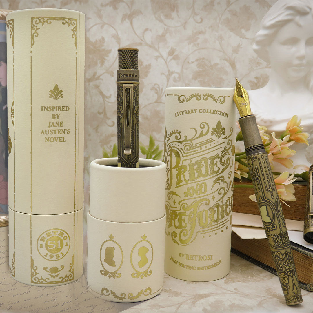Retro 51 Tornado Rollerball Pen Pride and Prejudice