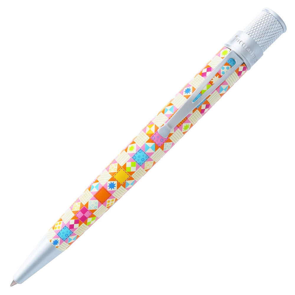 Retro 51 Tornado Vintage Metalsmith Rollerball Patchwork