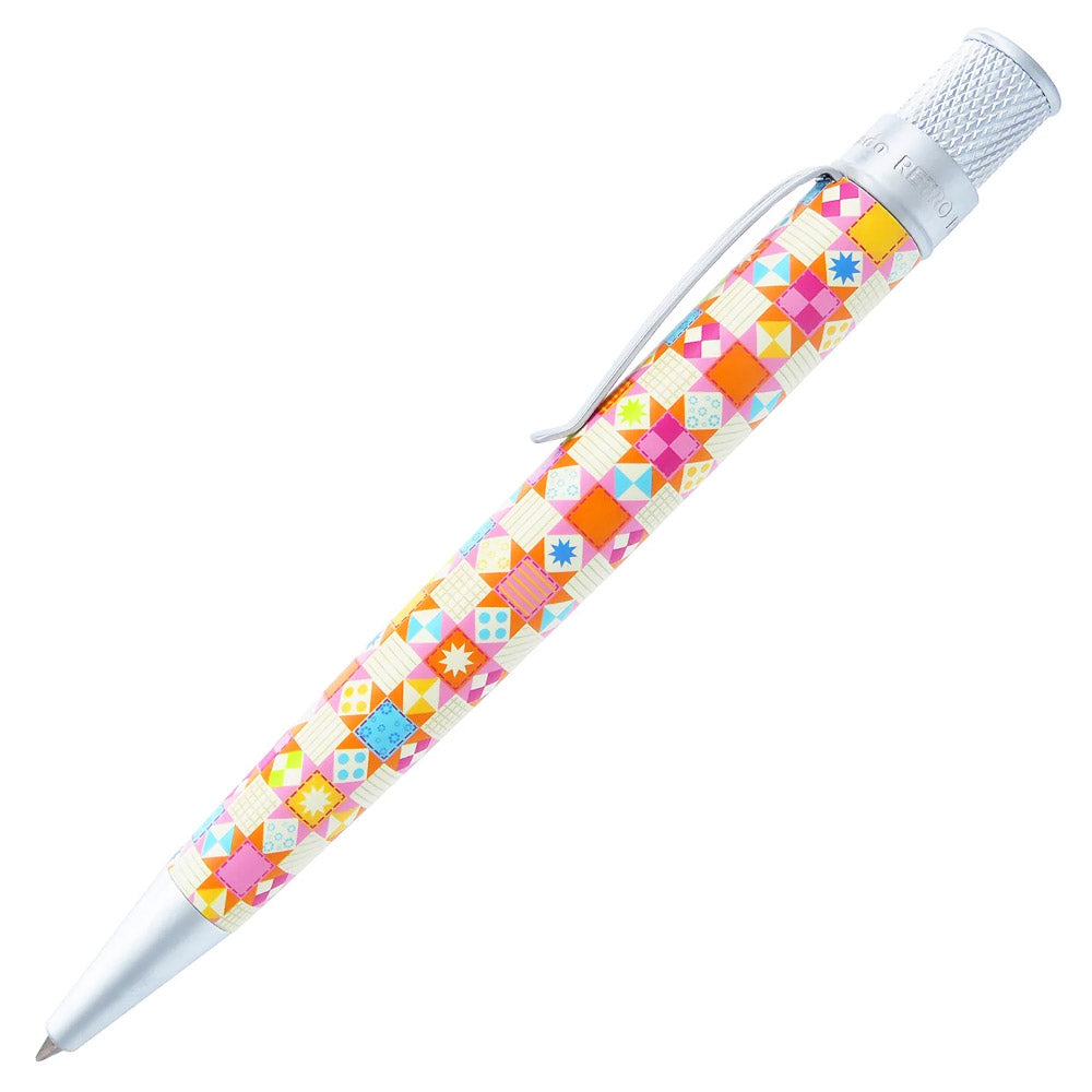 Retro 51 Tornado Vintage Metalsmith Rollerball Patchwork