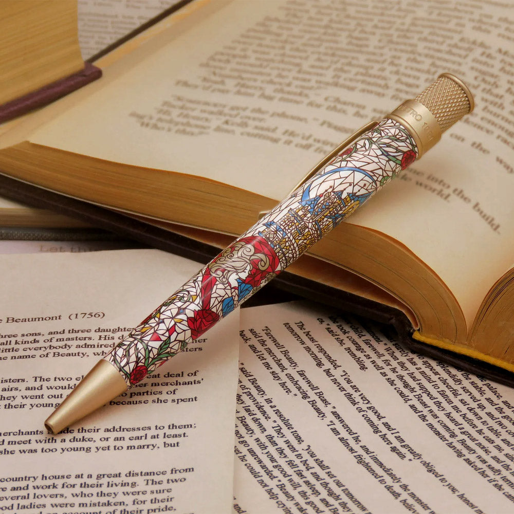 Retro 51 Tornado Literary Collection Rollerball Pen Beauty and The Beast