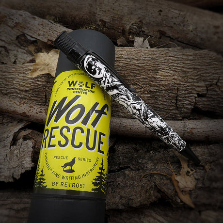 Retro 51 Tornado Ballpoint Pen Wolf Rescue