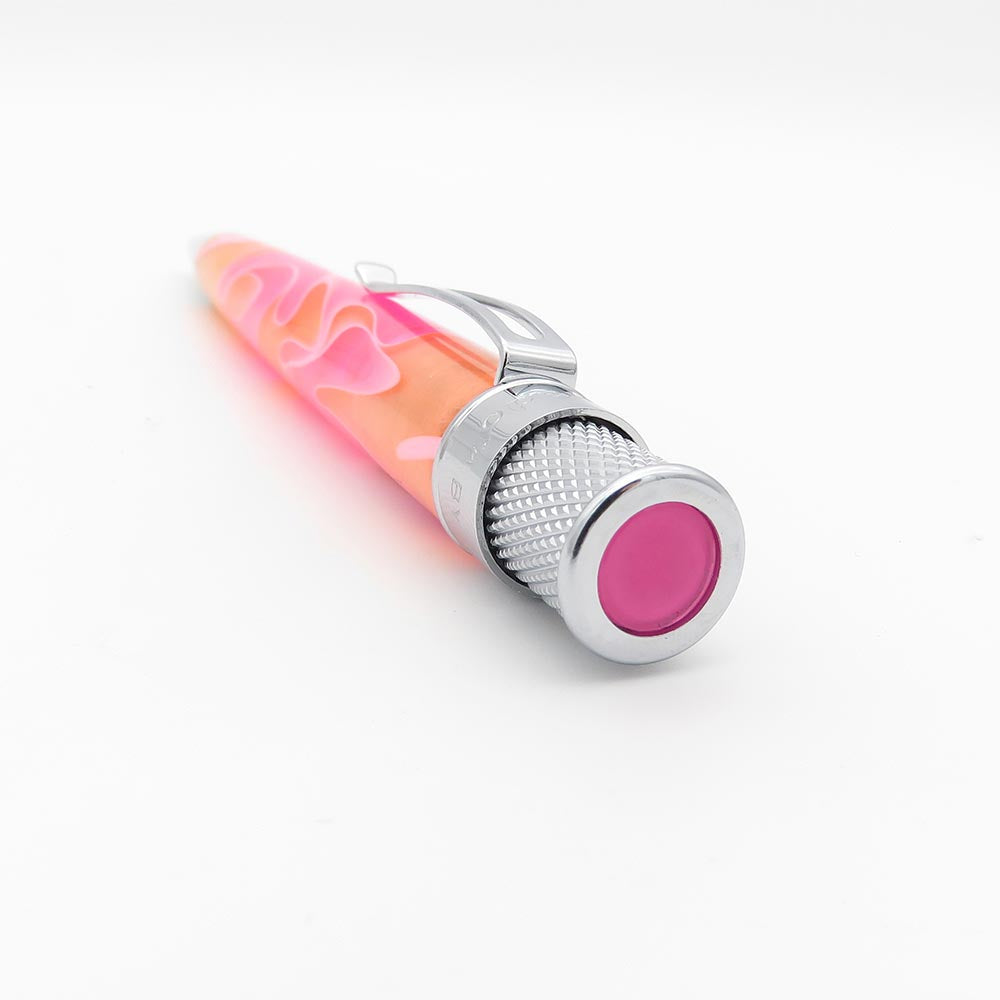 Retro 51 Tornado Rollerball Pink and Orange Cosmic Swirl