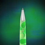 Retro 51 Tornado Rollerball Green and White Cosmic Swirl