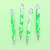 Retro 51 Tornado Rollerball Green and White Cosmic Swirl