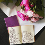 Rhodia Rhodiarama Sewn Spine Notebook Purple A5