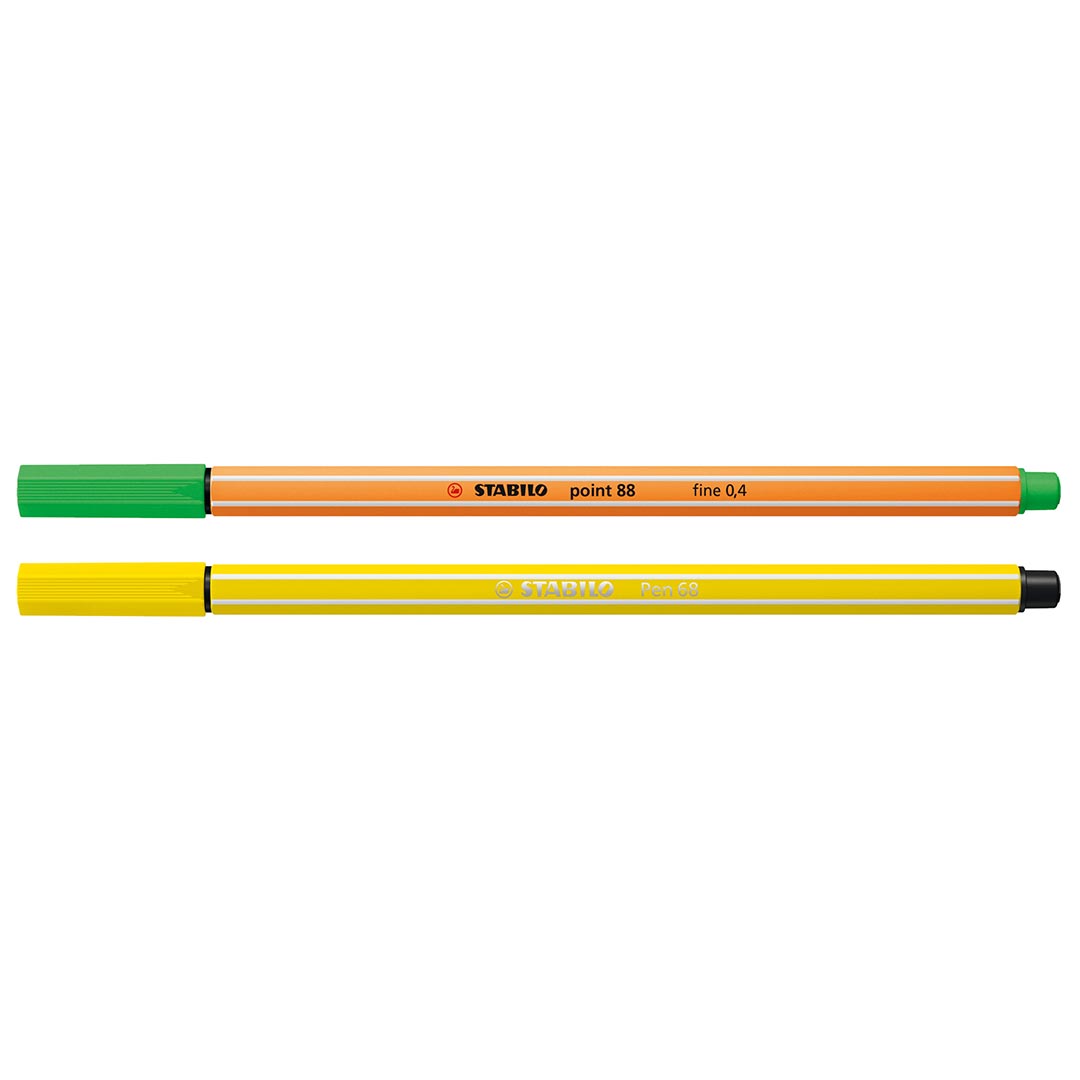 STABILO Arty Hero Set of 68 Assorted Pen 68 And Point 88 by Stabilo at Cult Pens