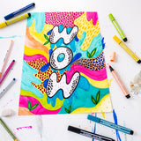 STABILO Pen 68 Max Card Wallet Of 4 Arty by Stabilo at Cult Pens