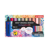 STABILO BOSS ORIGINAL NatureCOLORS Highlighter Deskset of 10