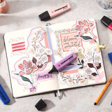 STABILO BOSS ORIGINAL NatureCOLORS Wildflowers Edition Highlighter Pack of 4