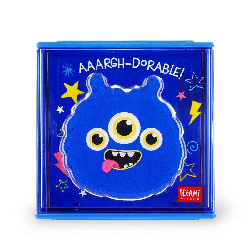 Legami Cutie Cube Stackable Organiser Monster