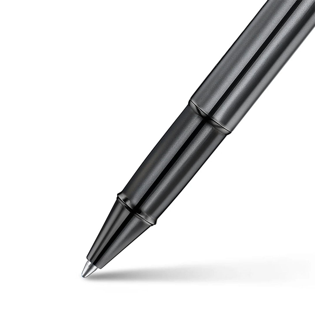 Sheaffer 100 E9375 Rollerball Pen Ionic Grey Gunmetal with PVD Trim