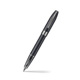 Sheaffer Legacy Chevron 9066 Fountain Pen Matte Black with PVD Gunmetal Inlaid Nib and Trims