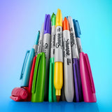 Sharpie Permanent Marker Pen Fine Point Set of 12 Glam POP Special Edition