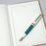 Sailor Professional Gear Slim Mini Rencontre Limited Edition Fountain Pen Vert Sapin 14k Nib