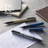 Sailor Tuzu Adjust Forge Fountain Pen Metallic Blue