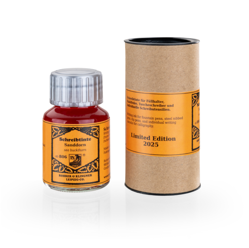 Rohrer & Klingner Limited Edition Fountain Pen Ink 50ml Sea Buckthorn