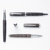 Tom Hessin Edinburgh Wooden Barrel Ballpoint Pen Stockbridge Stone