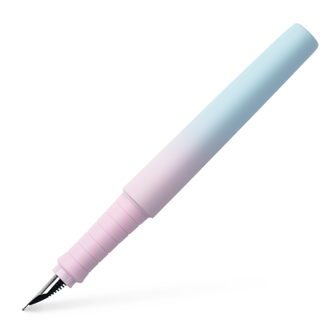 Faber-Castell Poly Fountain Pen Blushing Sky Medium