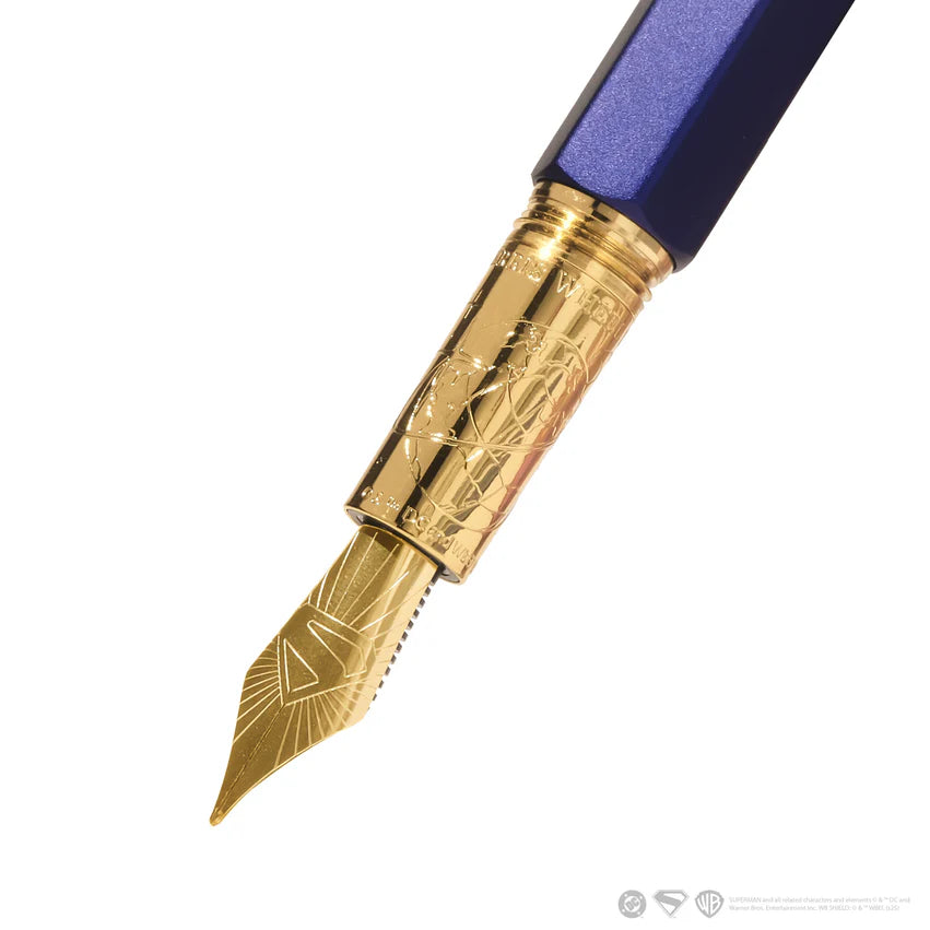 Ferris Wheel Press Superman Marquise Fountain Pen and 29ml Ink Set A View From Above