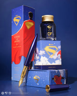 Ferris Wheel Press Superman Marquise Fountain Pen and 29ml Ink Set A View From Above
