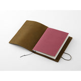 TRAVELER'S COMPANY Traveler's Notebook Leather Passport Size Olive by TRAVELER'S COMPANY at Cult Pens