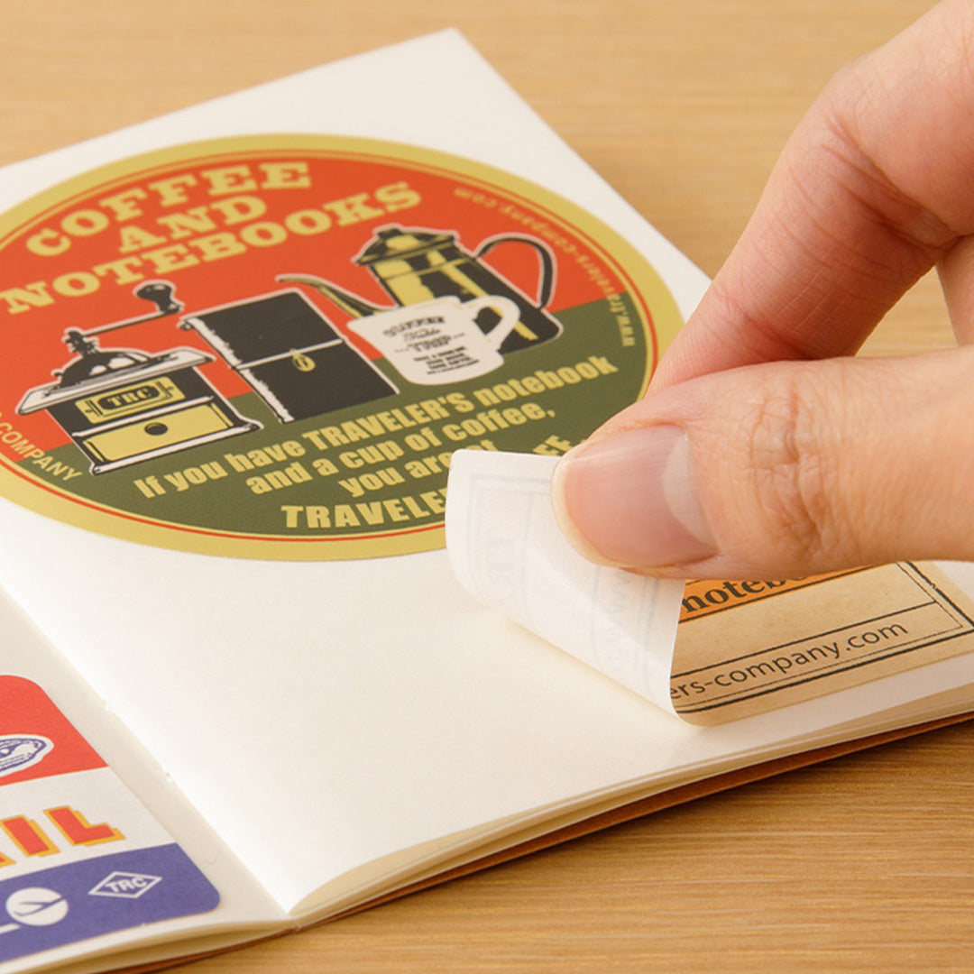 TRAVELER'S COMPANY Notebook Refill Passport Size Sticker Release Paper by TRAVELER'S COMPANY at Cult Pens