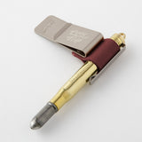TRAVELER'S COMPANY Pen Holder LOVE AND TRIP Red