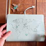 Chasing Threads Stitch World Travel Notebook Mint