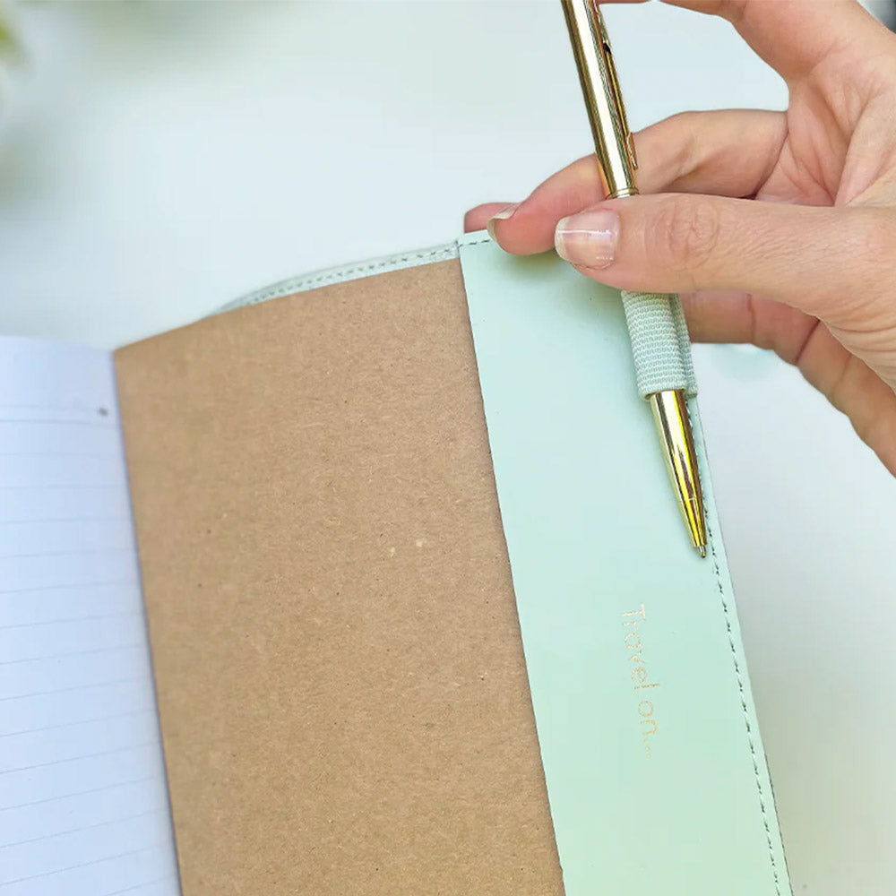 Chasing Threads Stitch World Travel Notebook Mint