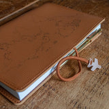 Chasing Threads Stitch World Travel Notebook Brown